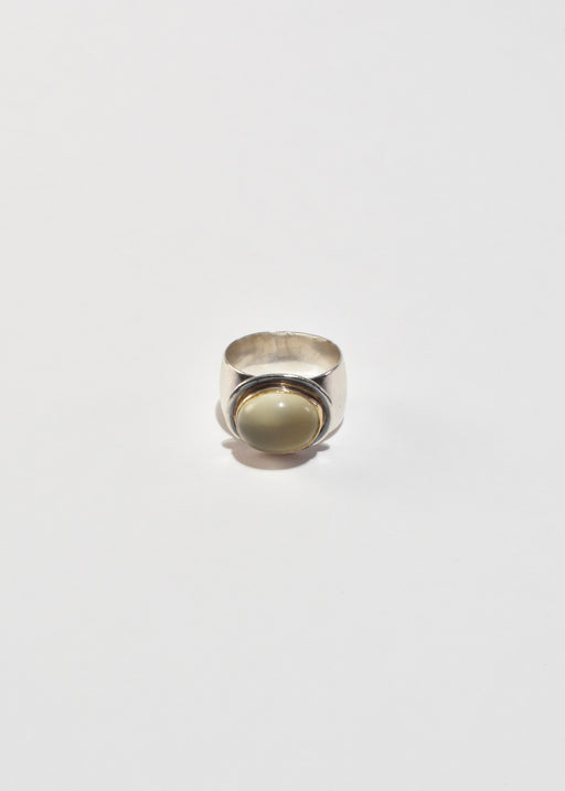 Oval Moonstone Ring