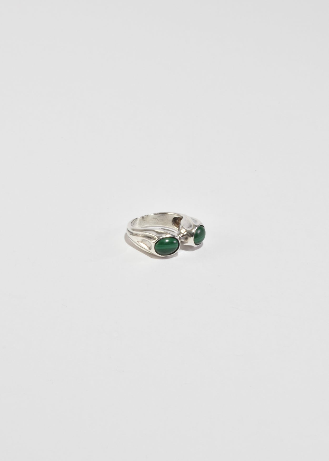 Silver Malachite Ring