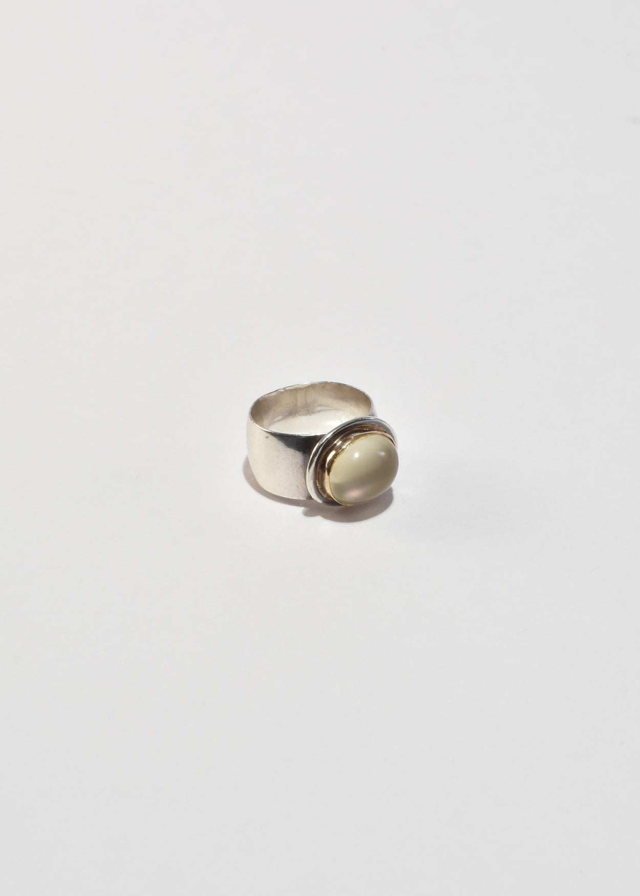 Oval Moonstone Ring