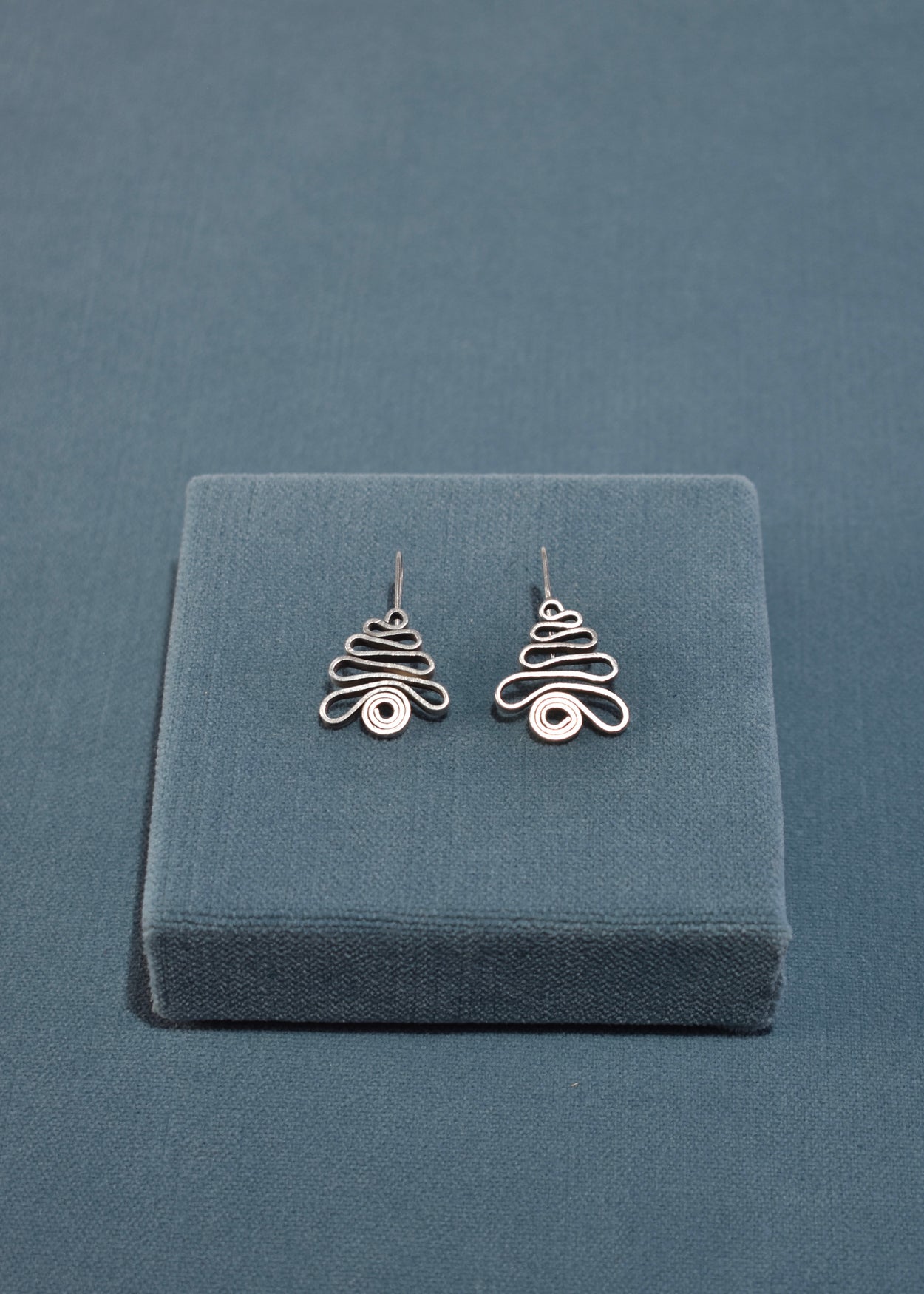 Sculptural Spiral Earrings