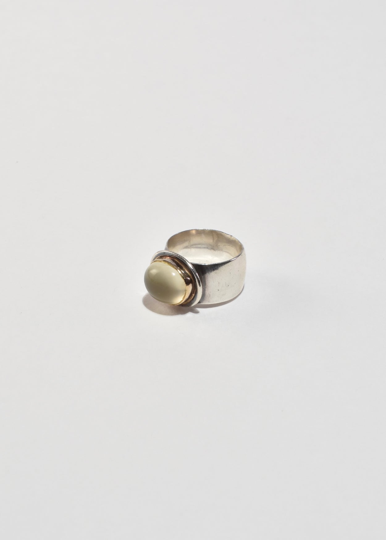 Oval Moonstone Ring