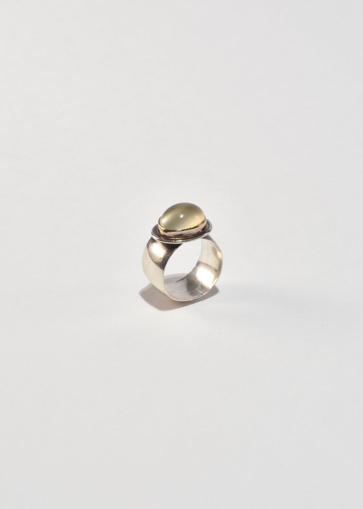 Oval Moonstone Ring