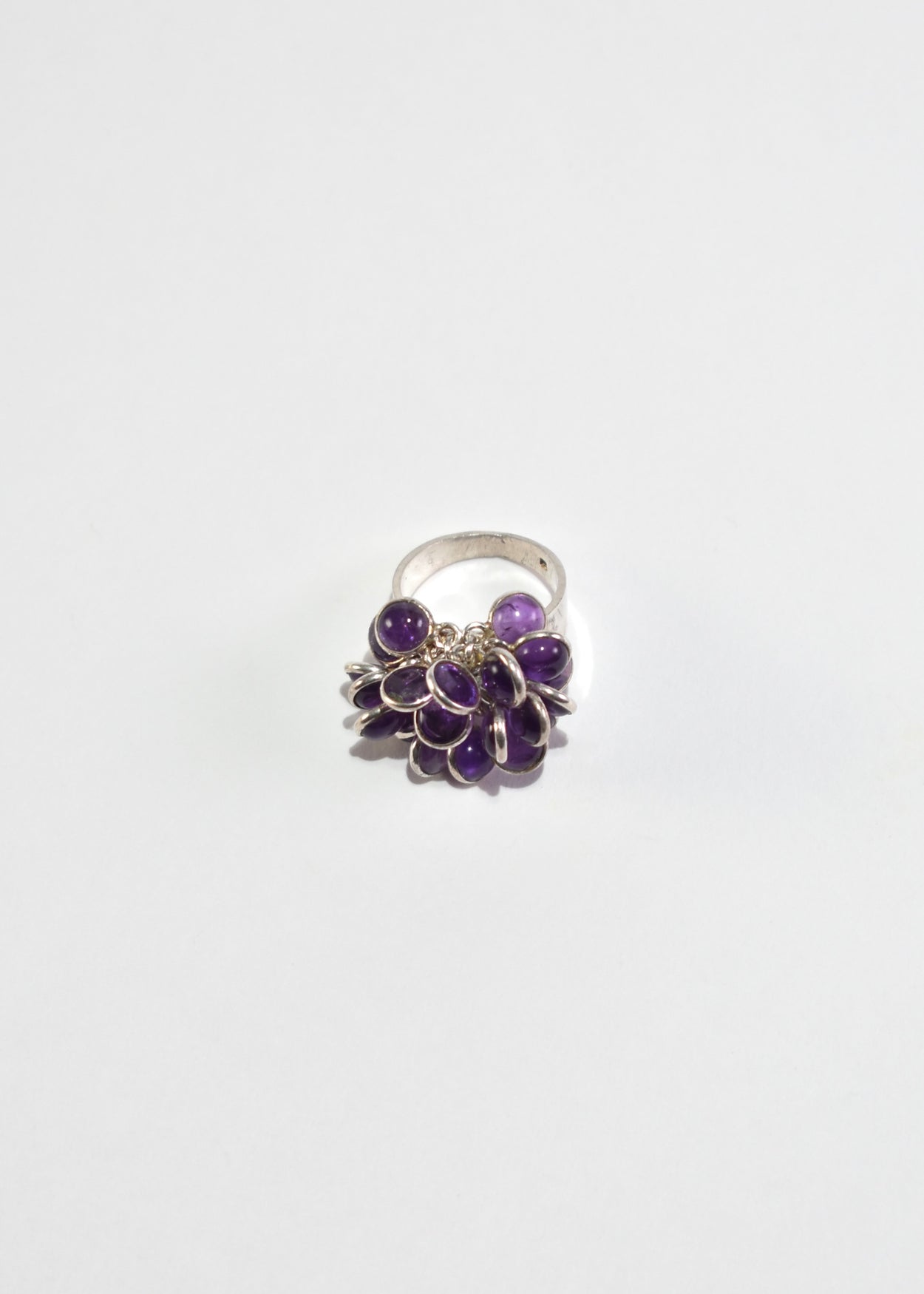 Amethyst Fringe Ring