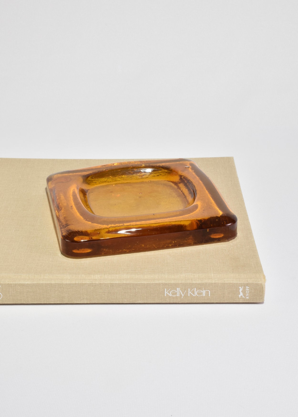 Amber Glass Catchall