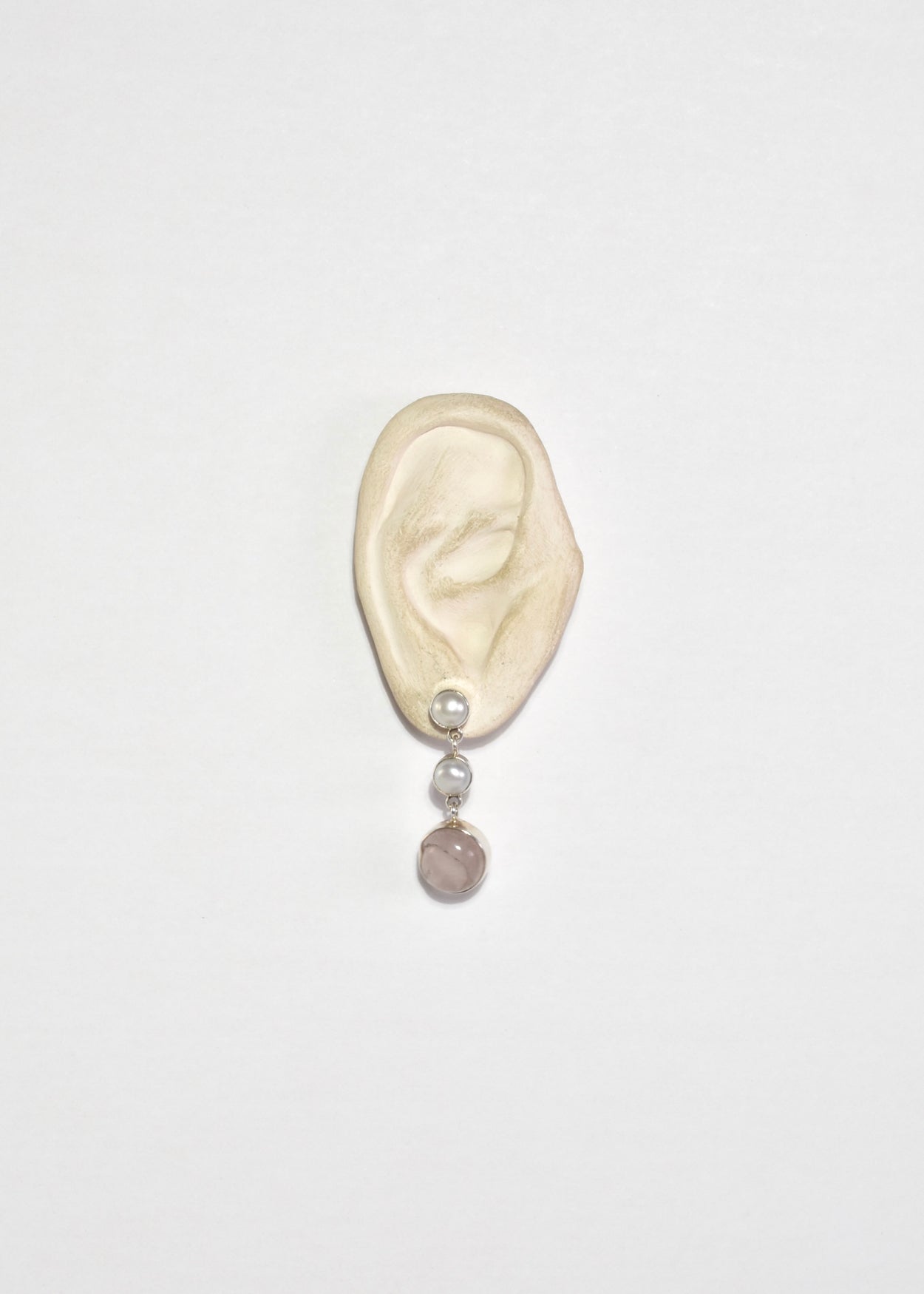 Pearl Quartz Drop Earrings