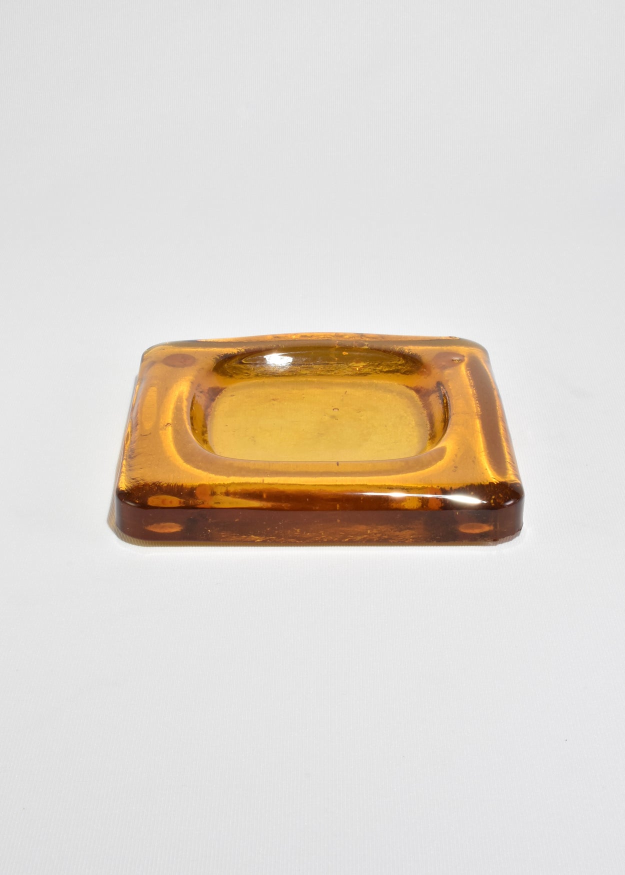 Amber Glass Catchall