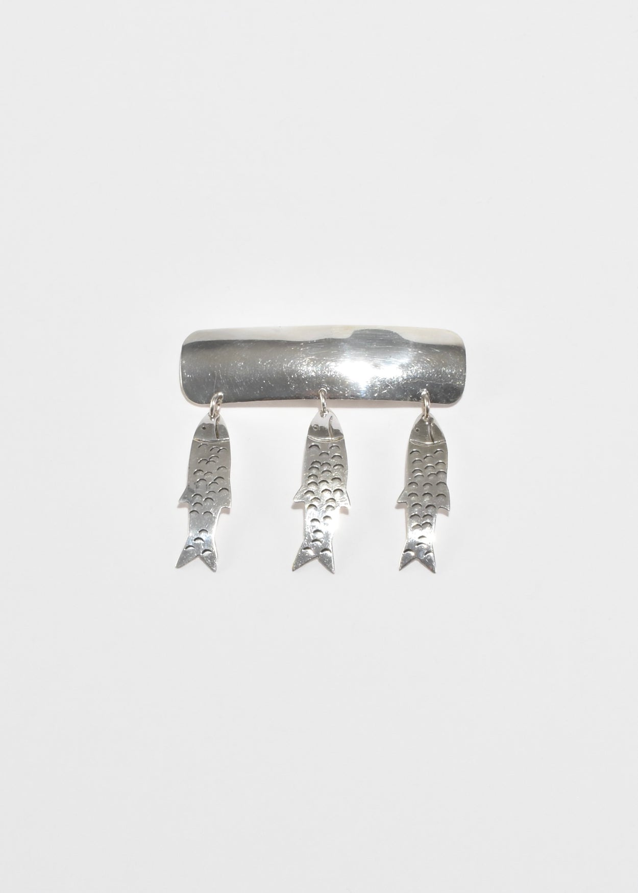 Fish Fringe Brooch