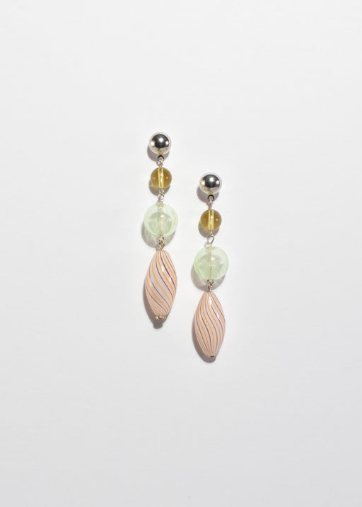 Blown Glass Drop Earrings