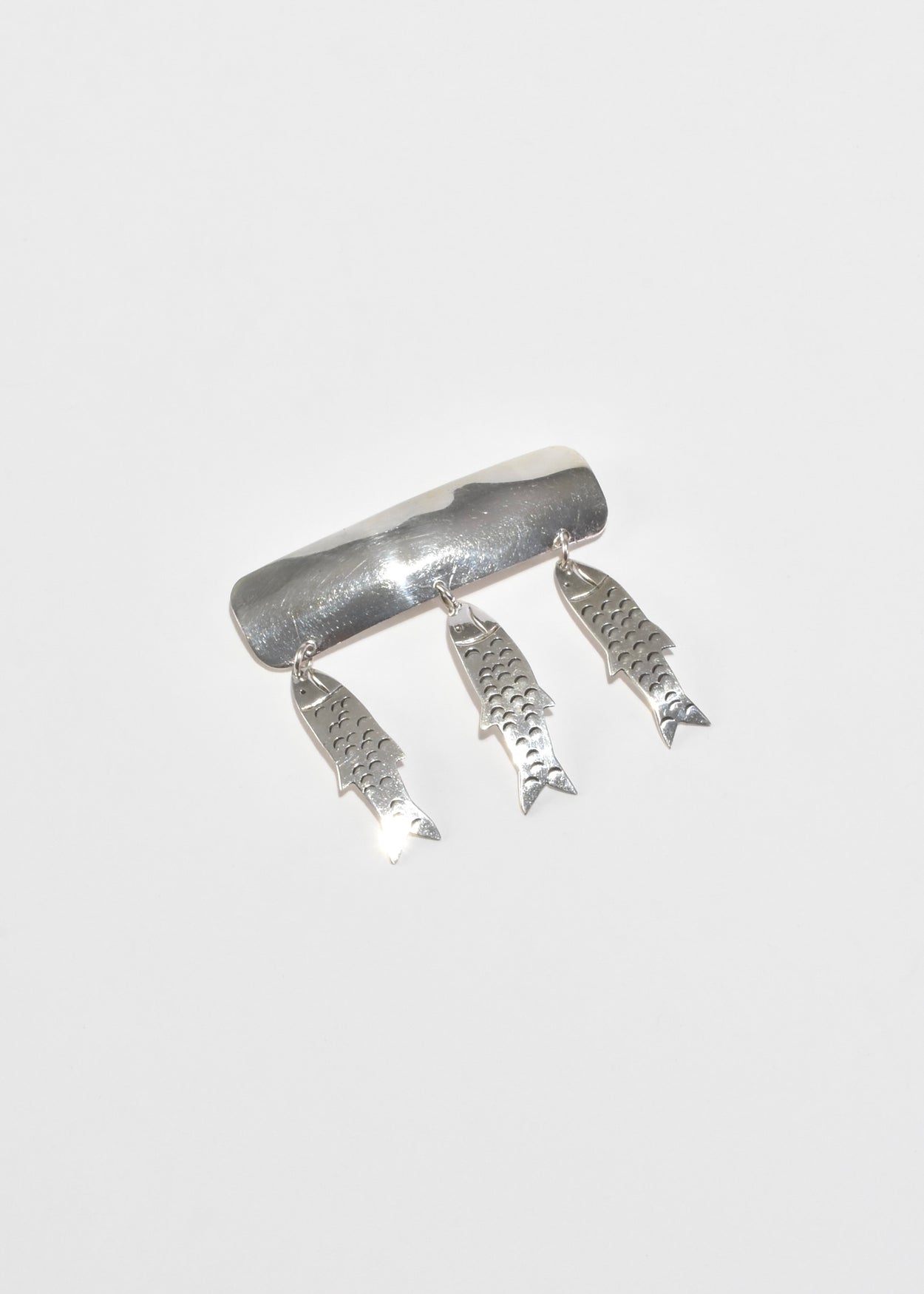 Fish Fringe Brooch