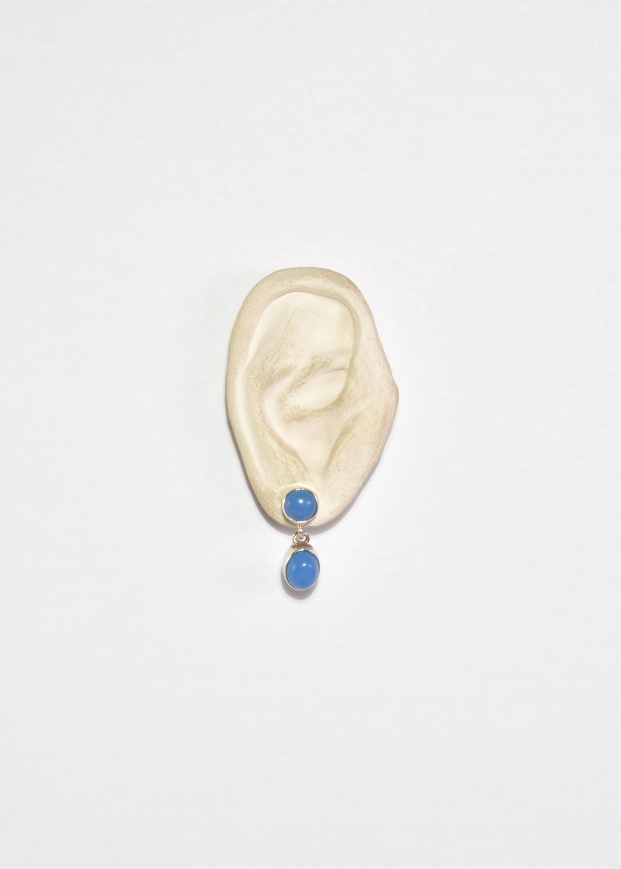 Blue Chalcedony Earrings