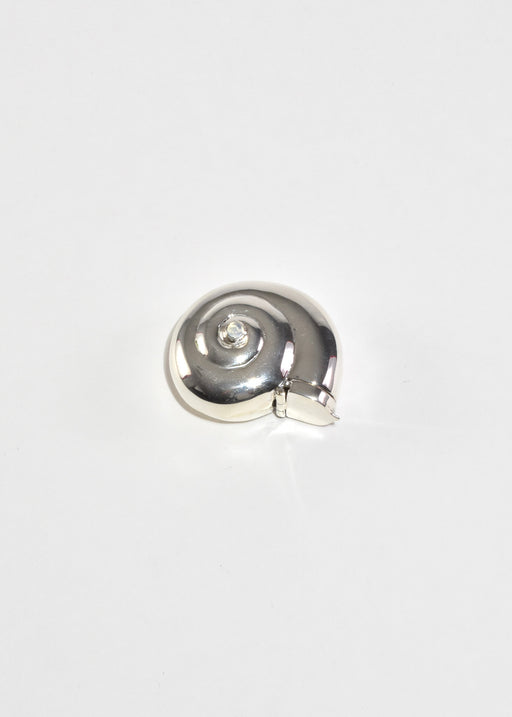 Sterling Shell Pillbox