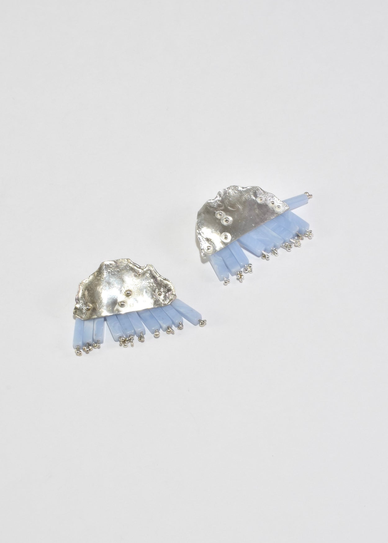 Agate Tassel Earrings
