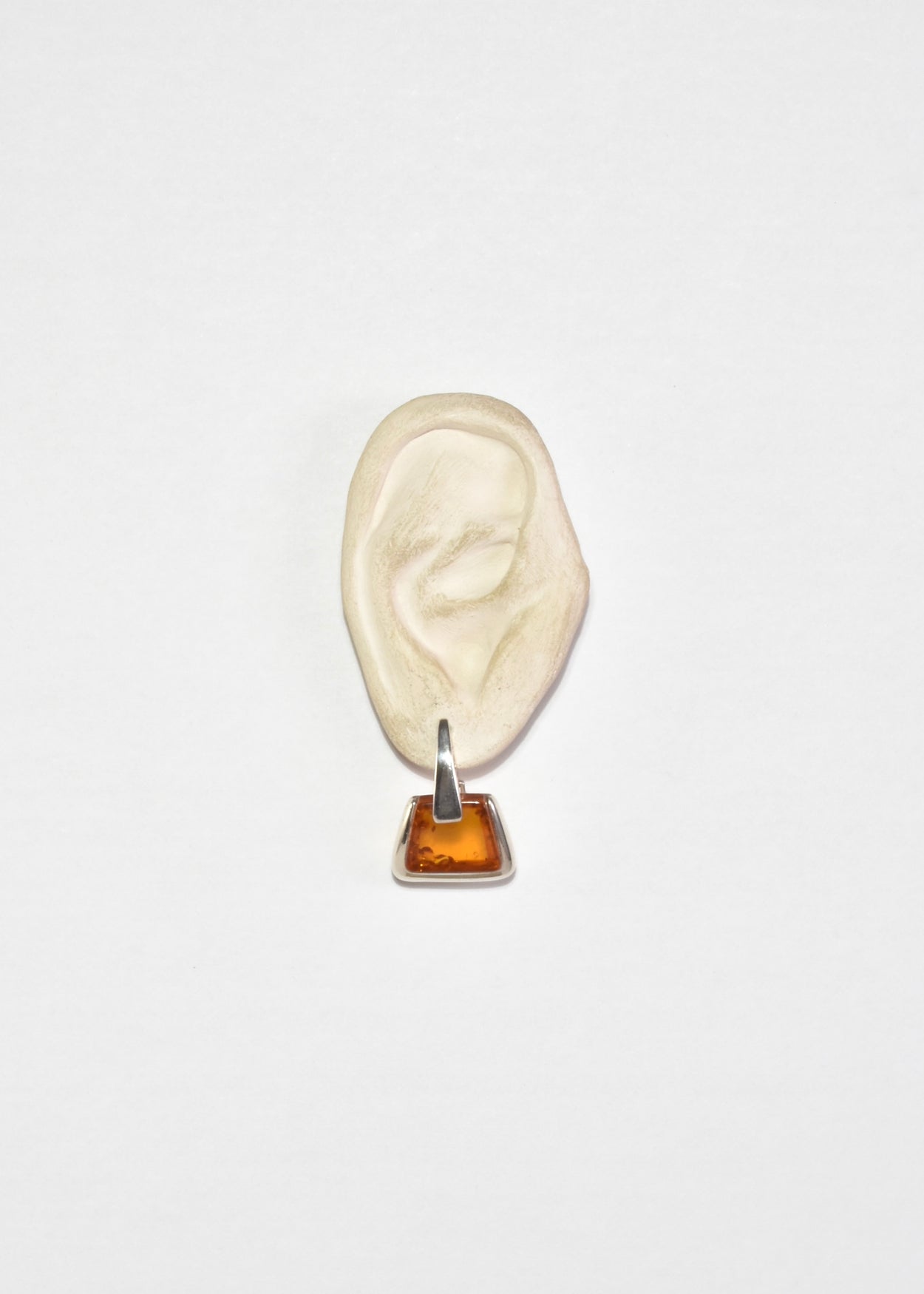 Modernist Amber Earrings
