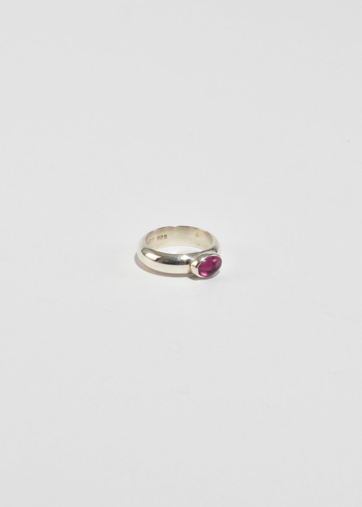 Pink Glass Ring