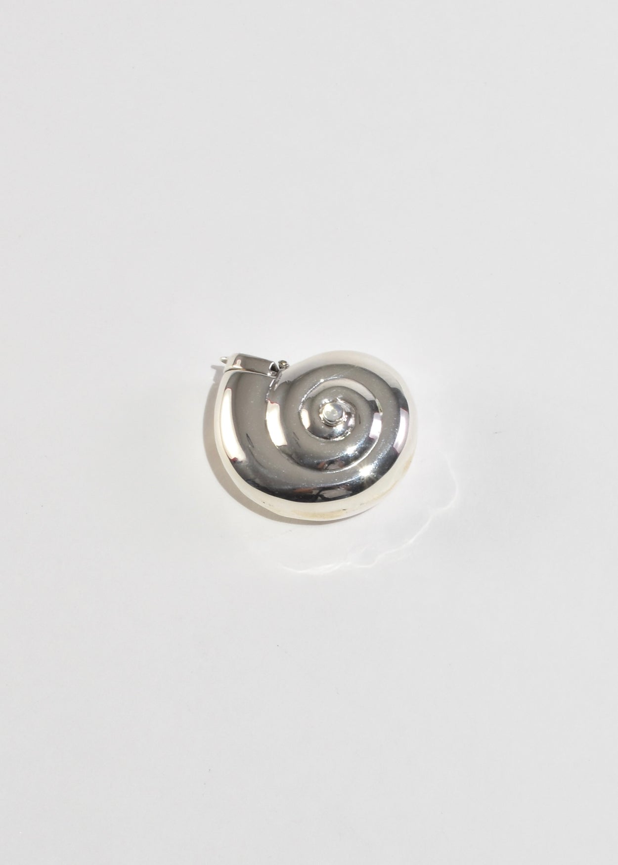 Sterling Shell Pillbox
