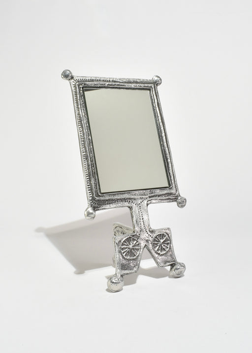 Pewter Table Mirror