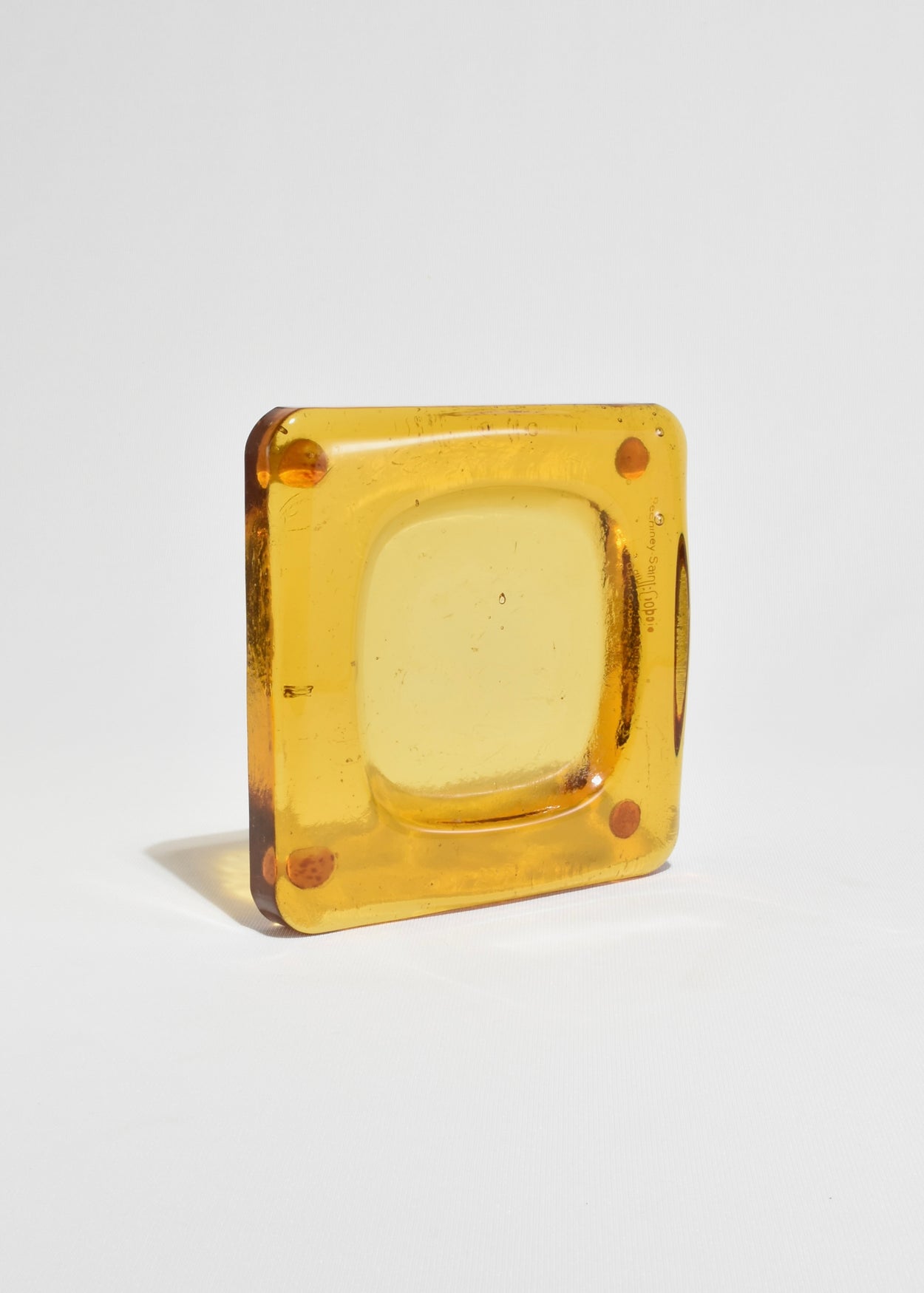 Amber Glass Catchall