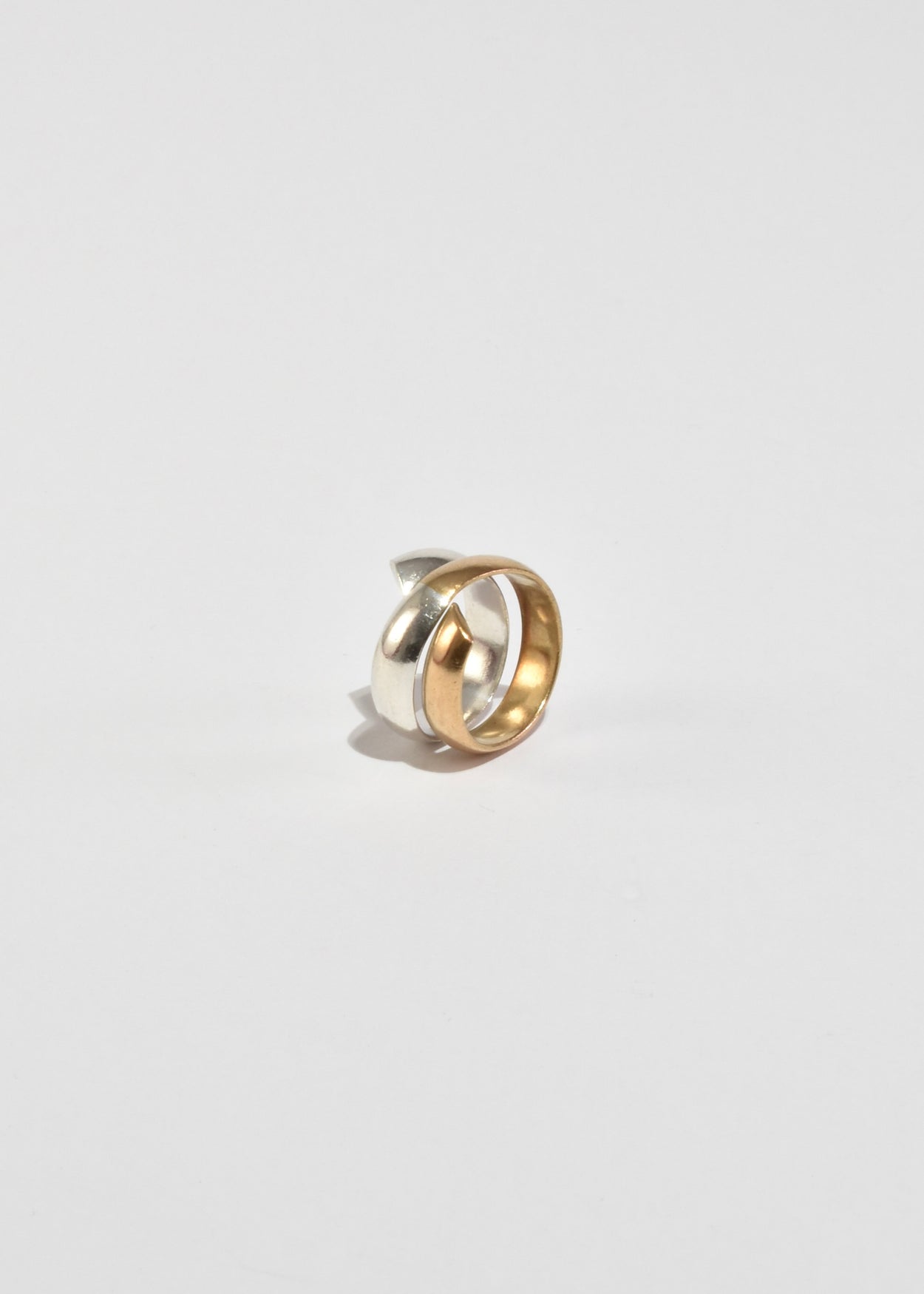 Two-Tone Wrap Ring