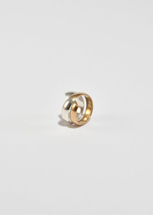 Two-Tone Wrap Ring