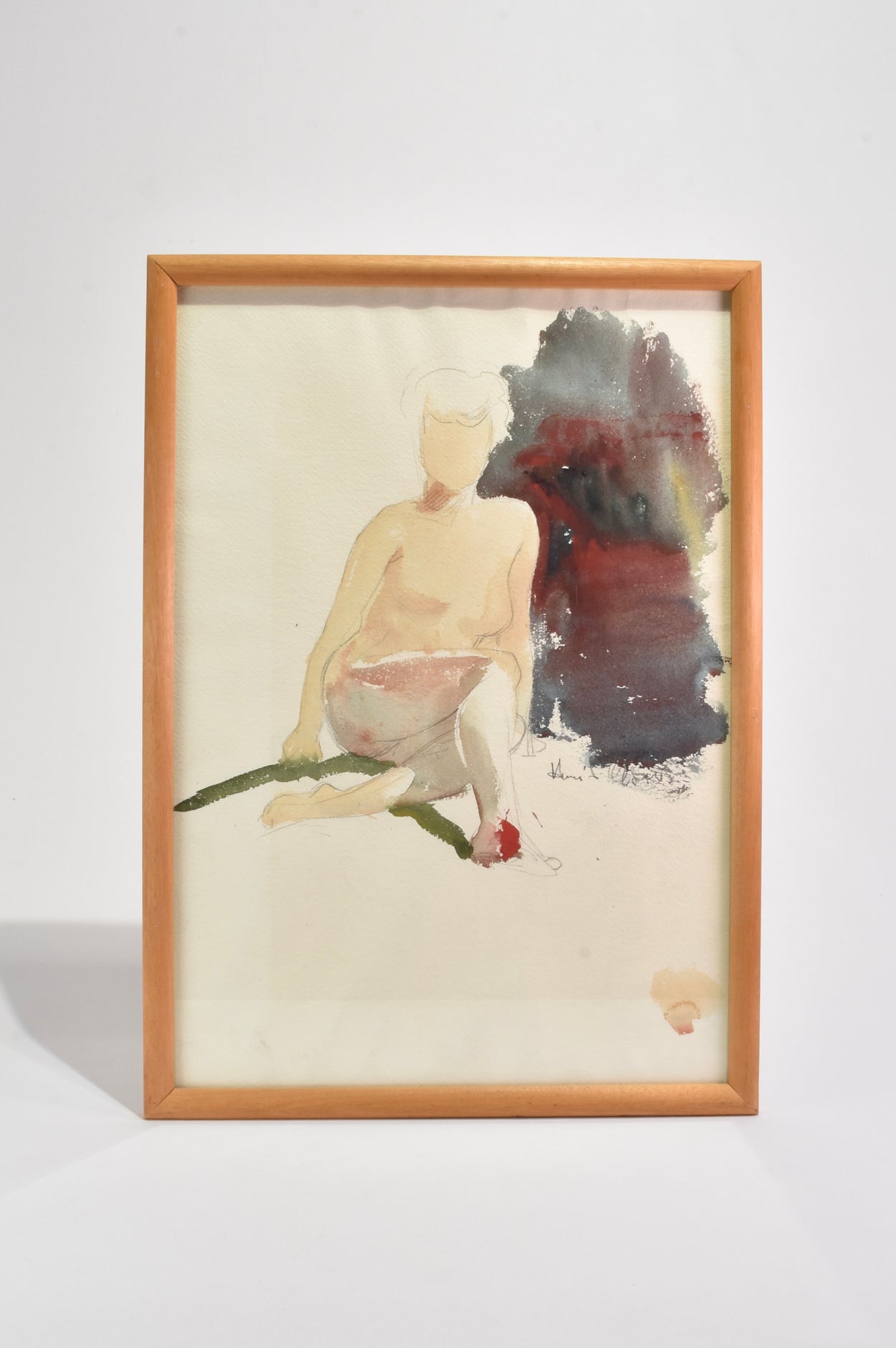 Abstract Figure, Framed