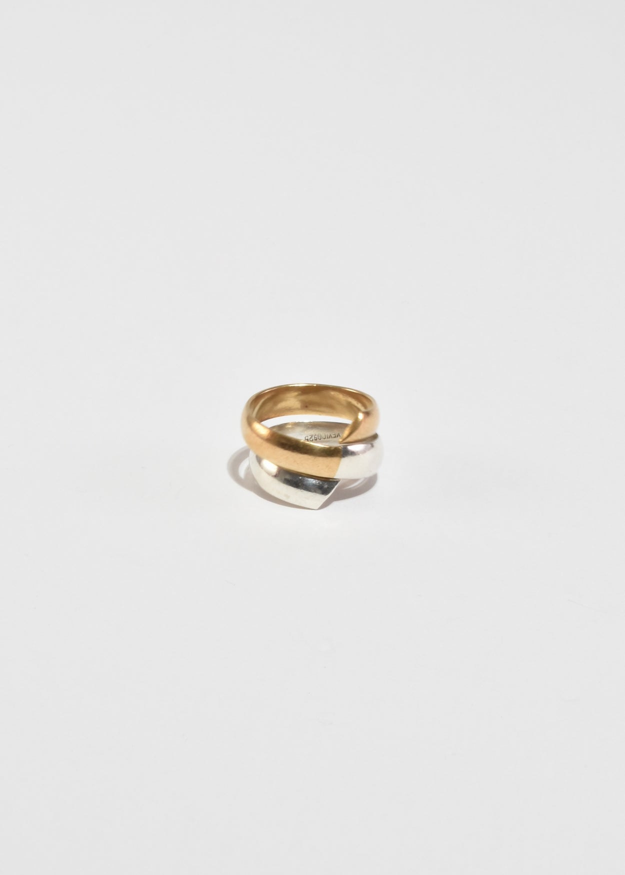 Two-Tone Wrap Ring