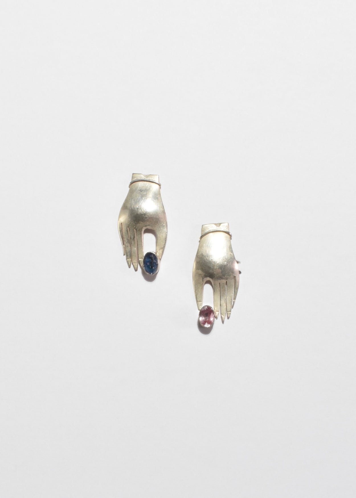 Gemstone Hand Earrings