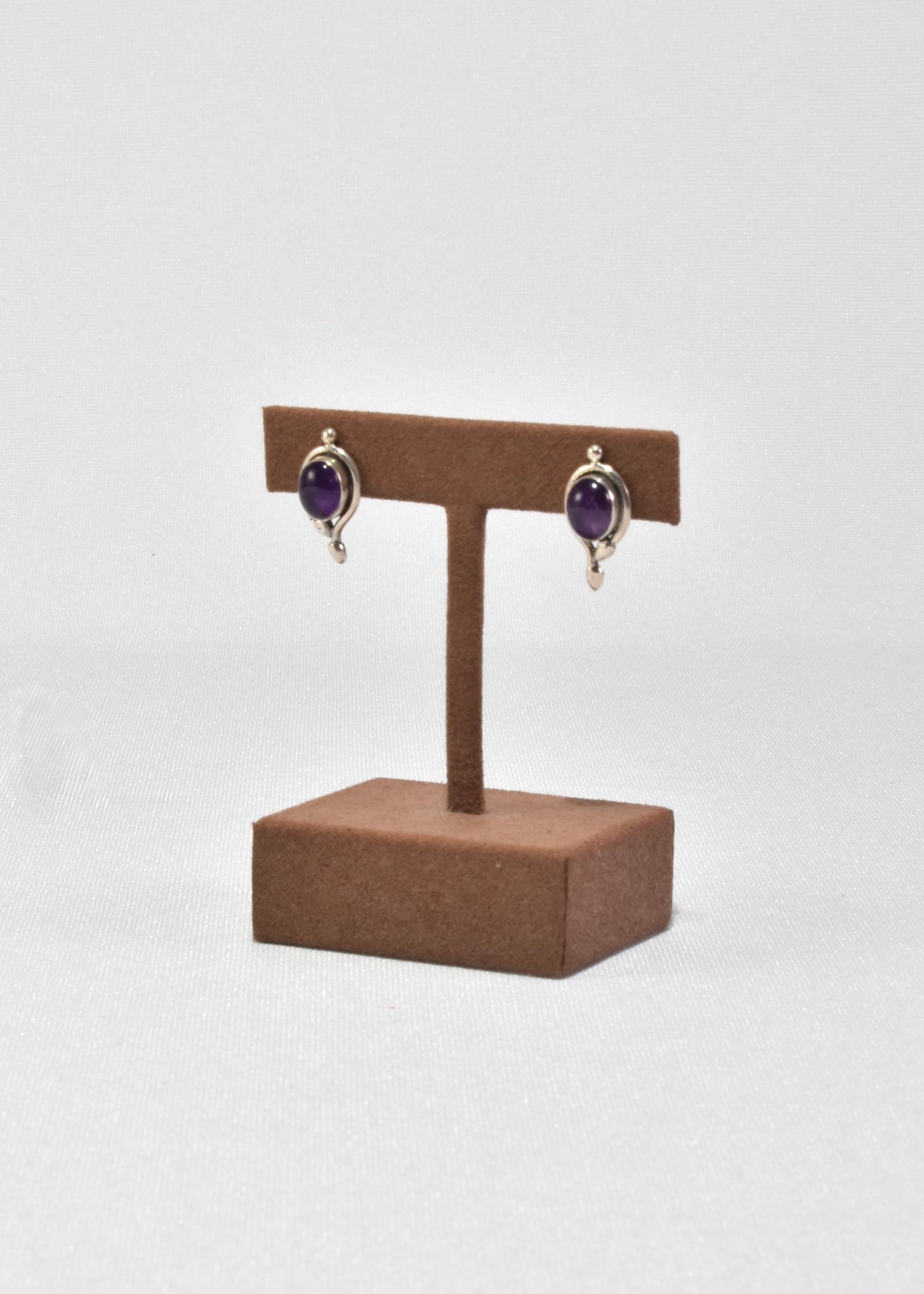 Amethyst Stud Earrings