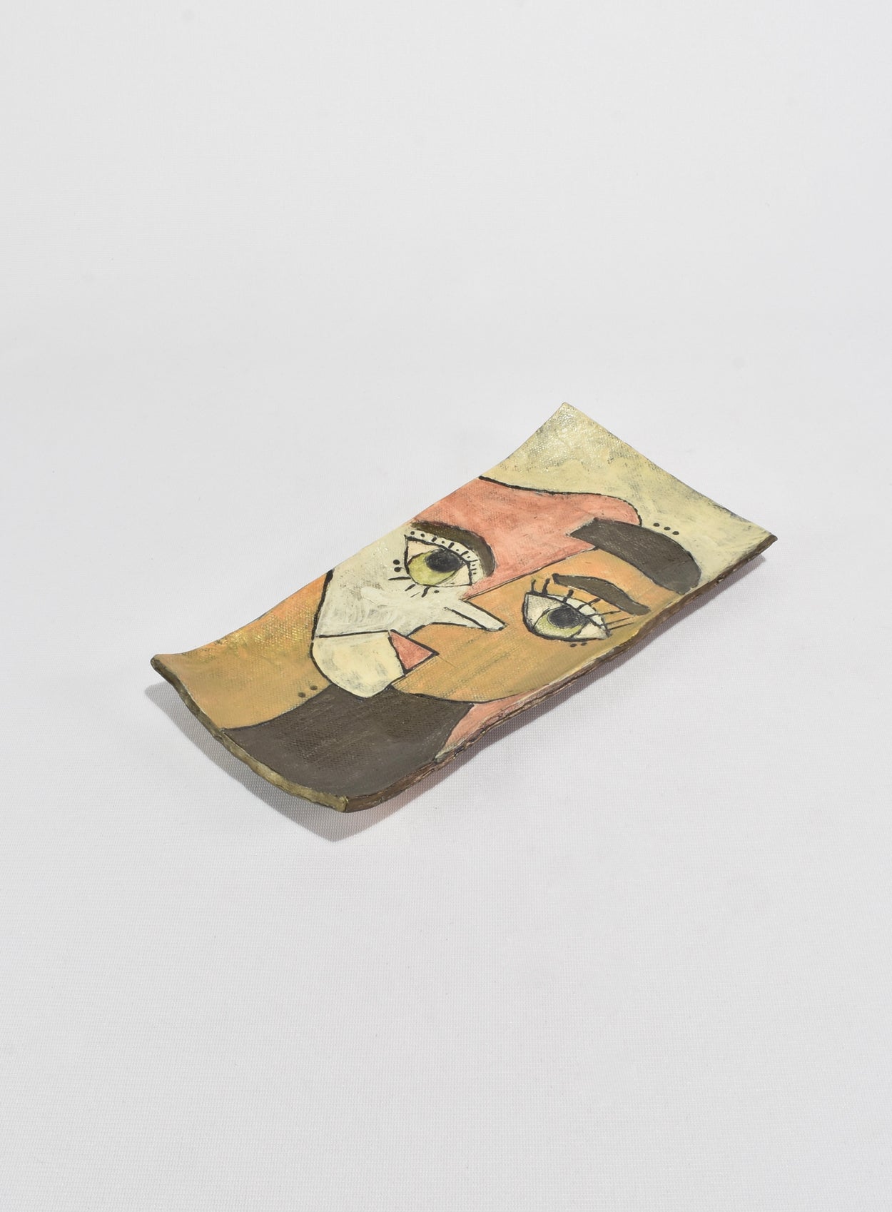 Cubist Face Tray