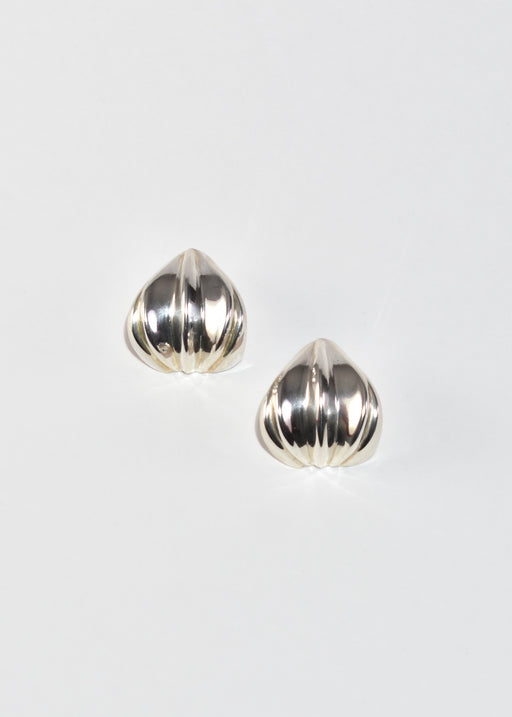 Ribbed Statement Earrings