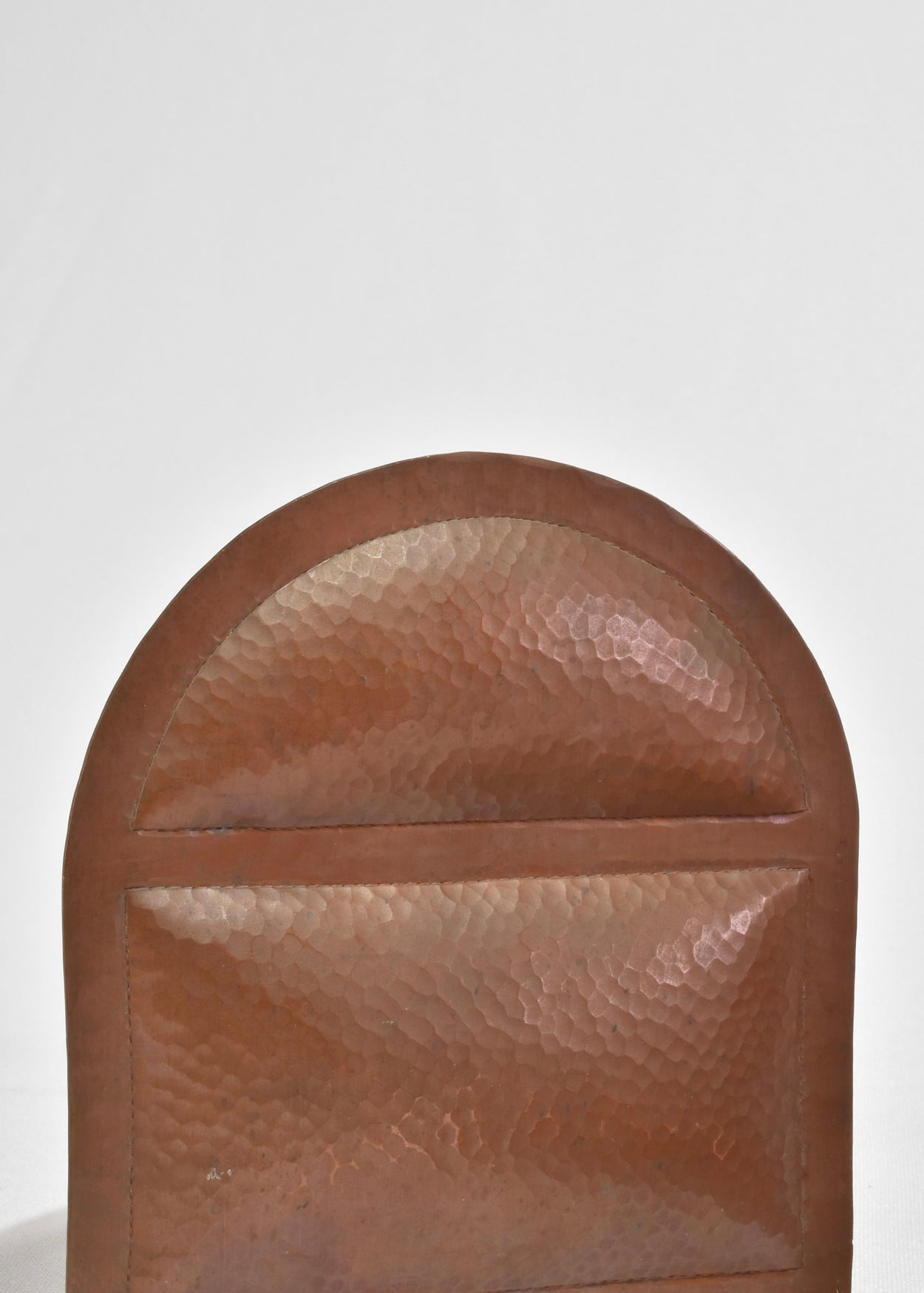 Sculptural Copper Bookends