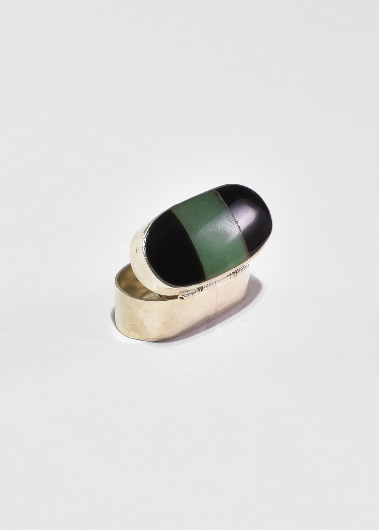Onyx Aventurine Pillbox