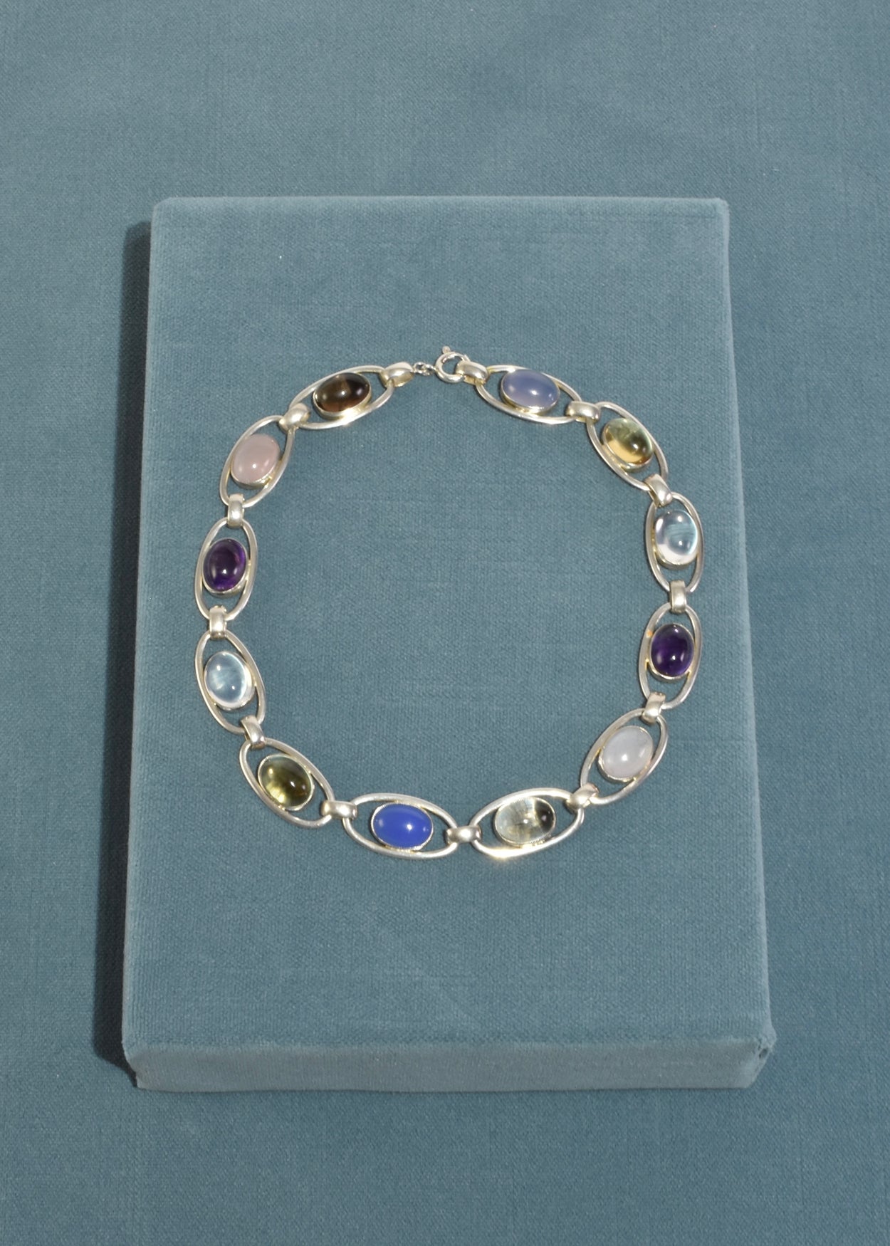 Multi Stone Collar Necklace