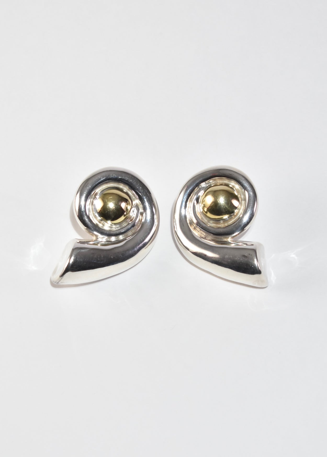 Spiral Statement Earrings