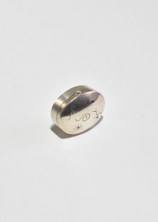 Abstract Cutouts Pillbox