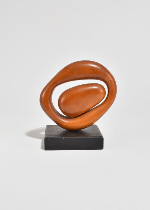 Organic Carved Wood Sculpture