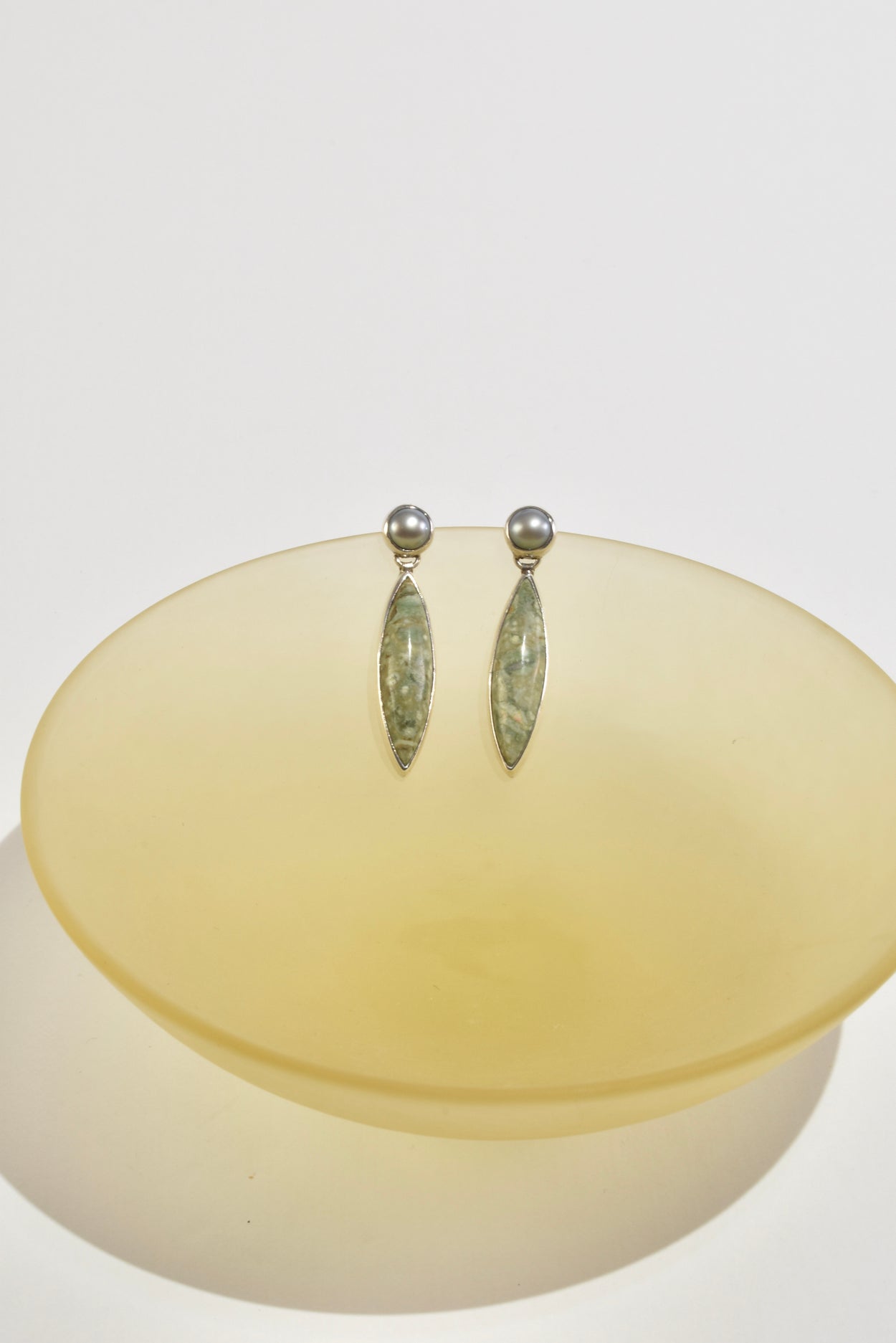 Pearl Serpentine Earrings