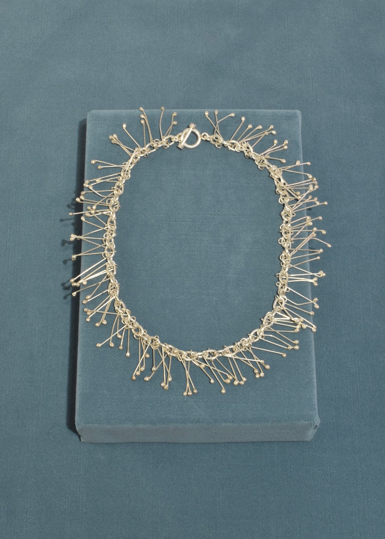 Sterling Fringe Necklace