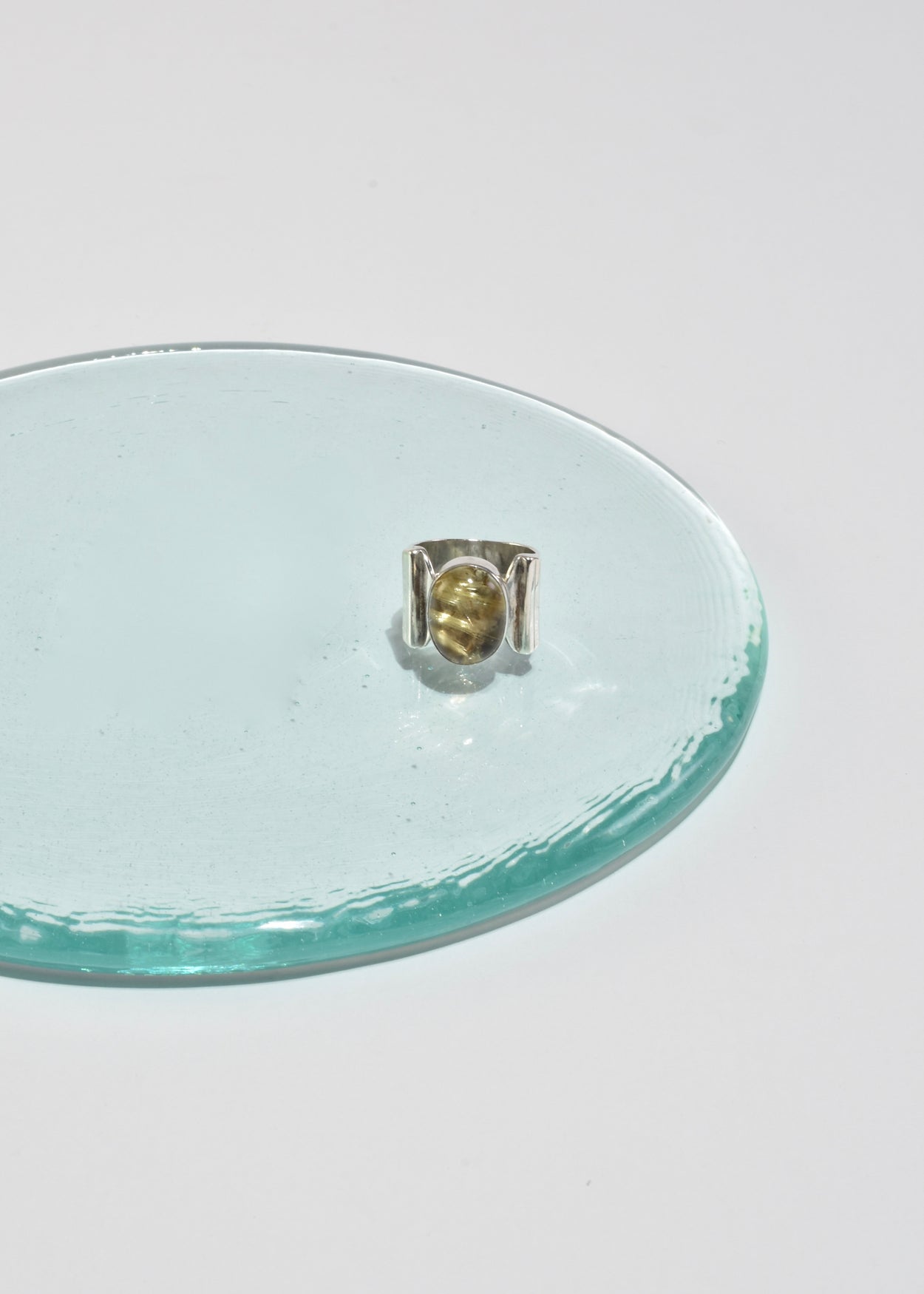 Rutilated Quartz Ring