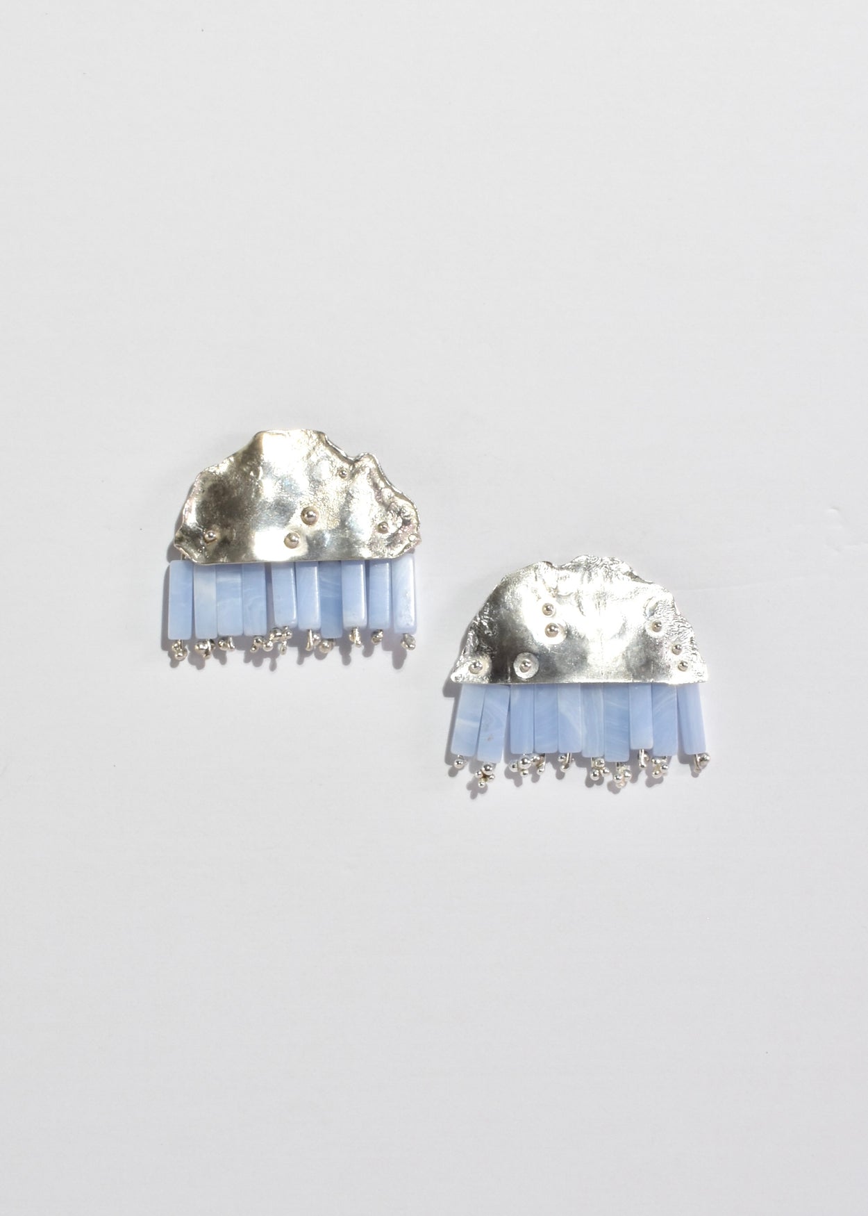 Agate Tassel Earrings