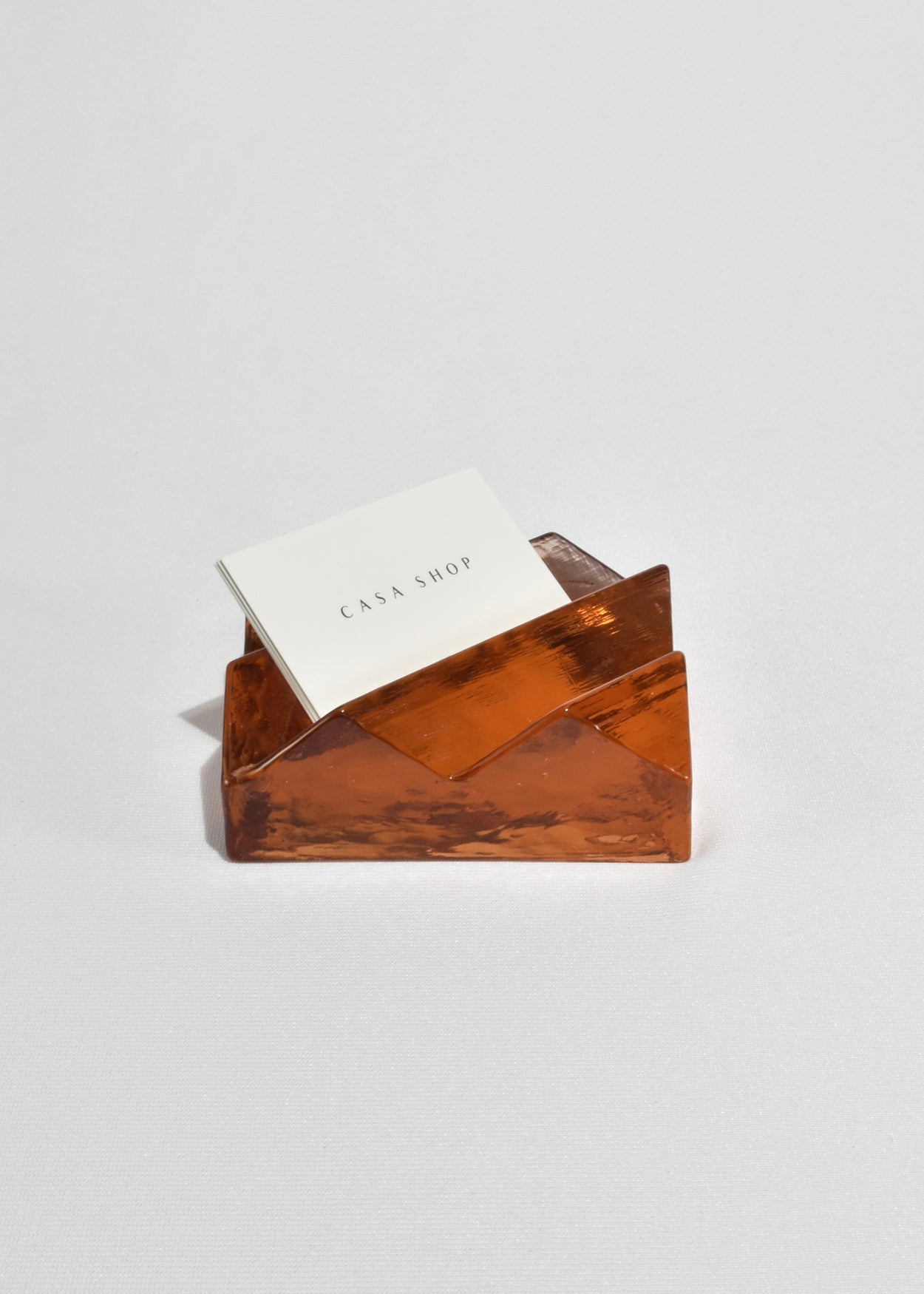 Apricot Glass Sculpture