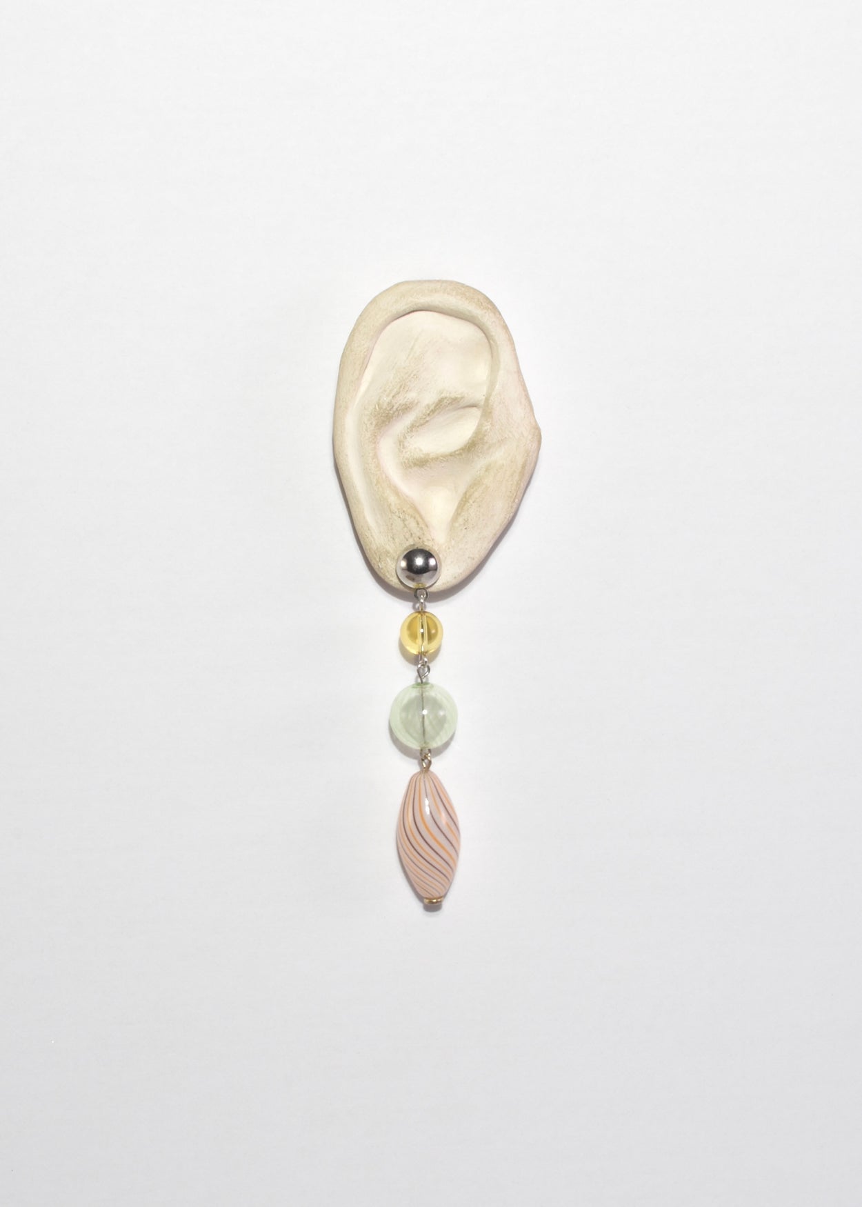 Blown Glass Drop Earrings