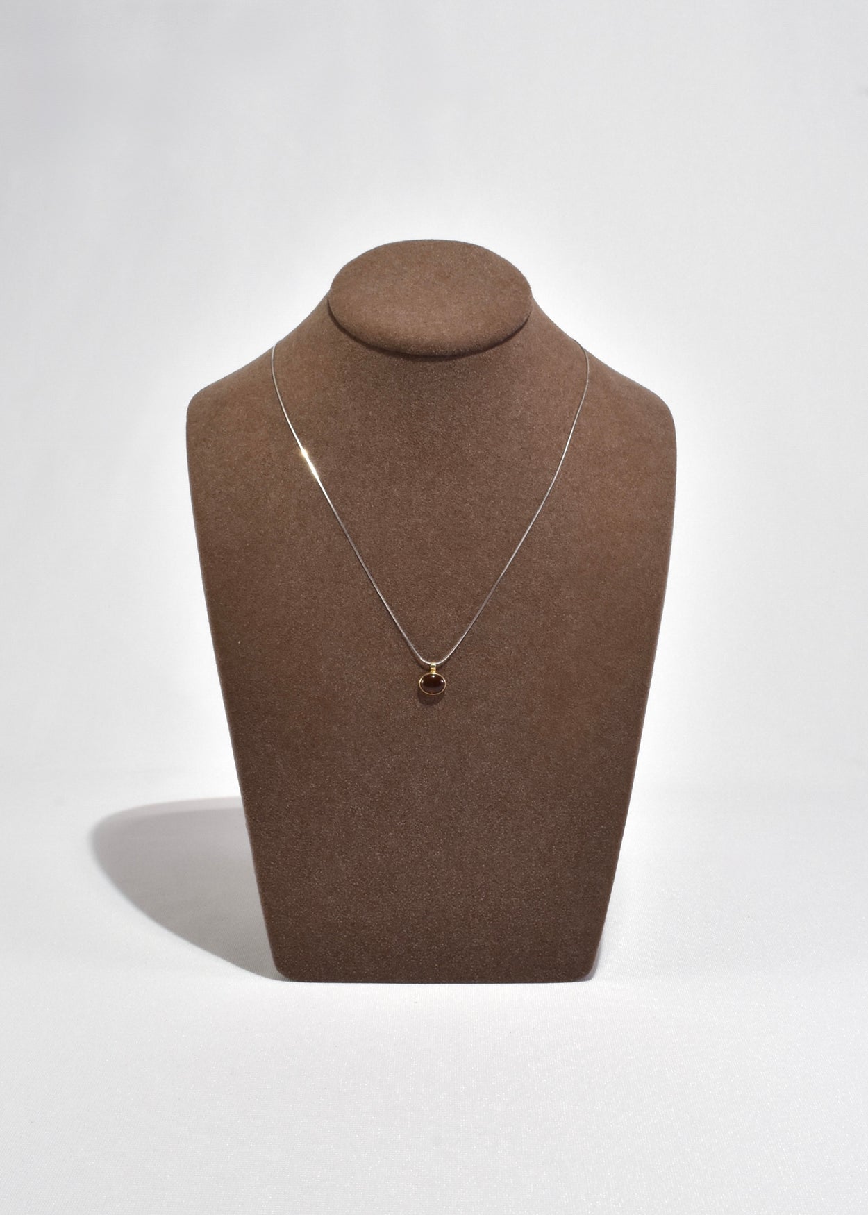 Amber Pendant Necklace
