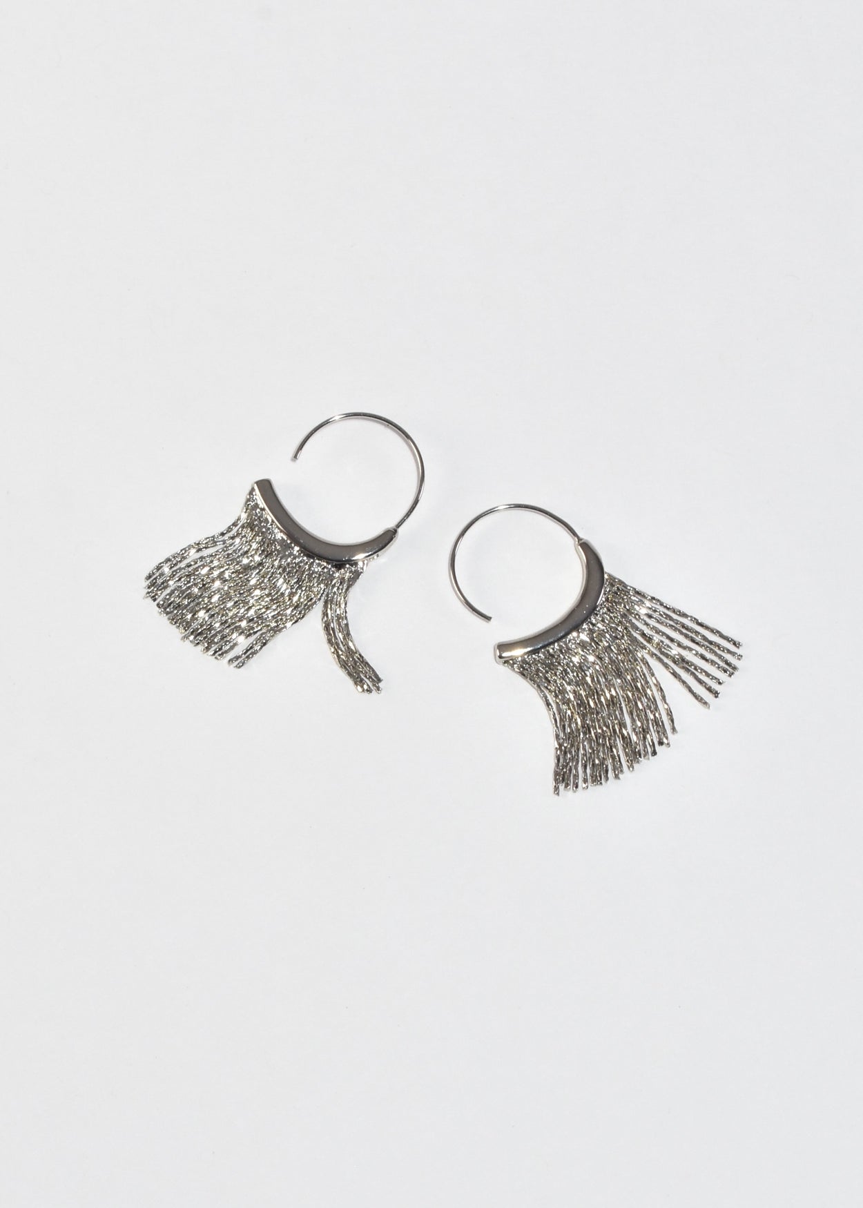 Hoop Fringe Earrings