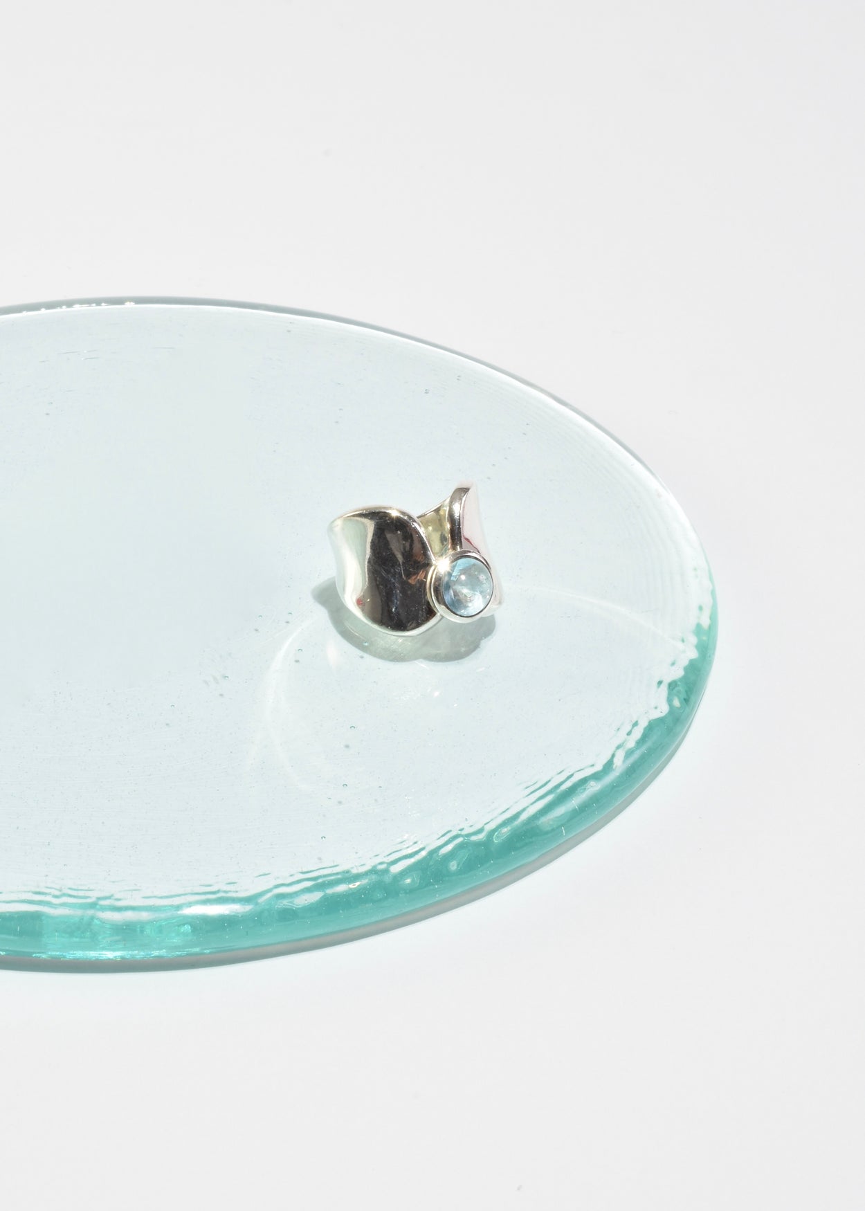 Sculptural Topaz Ring