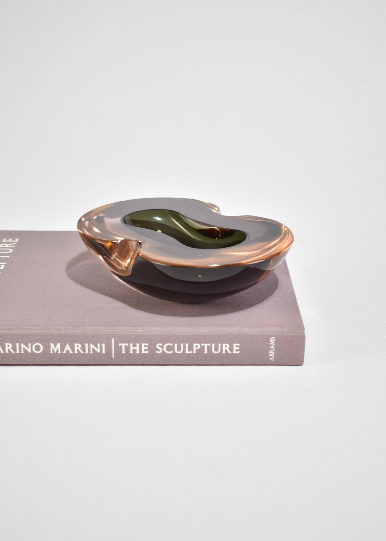 Sculptural Glass Catchall