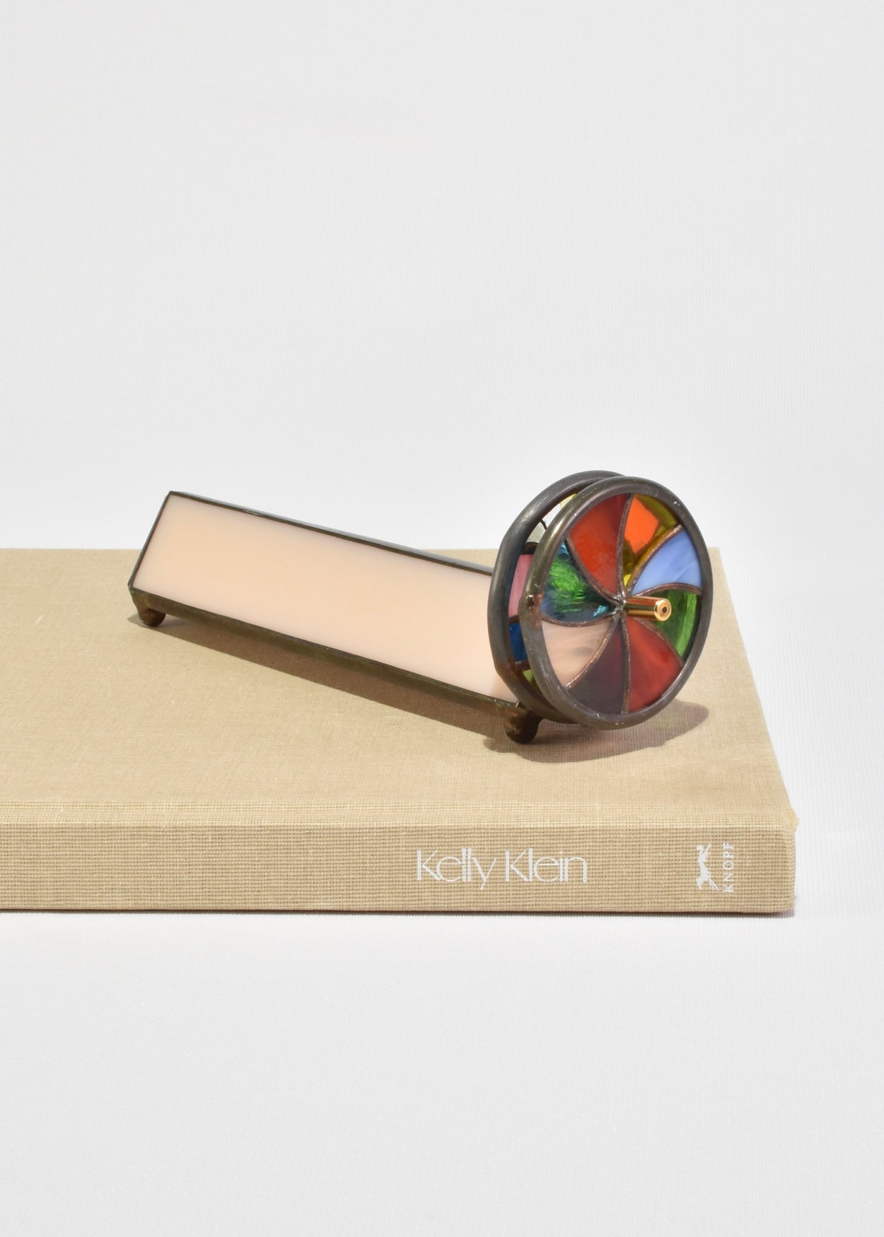 Pink Art Glass Kaleidoscope