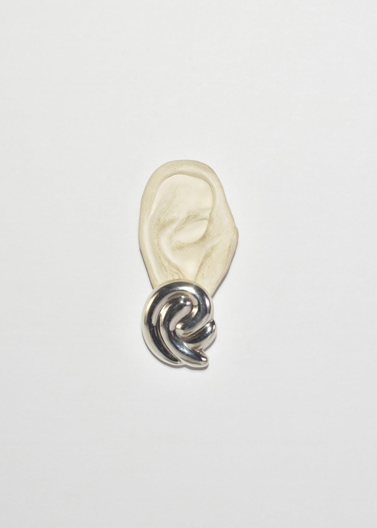 Sculptural Ribbed Earrings