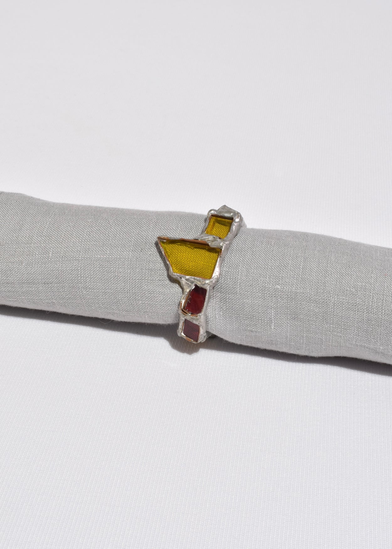 Handmade Glass Napkin Rings