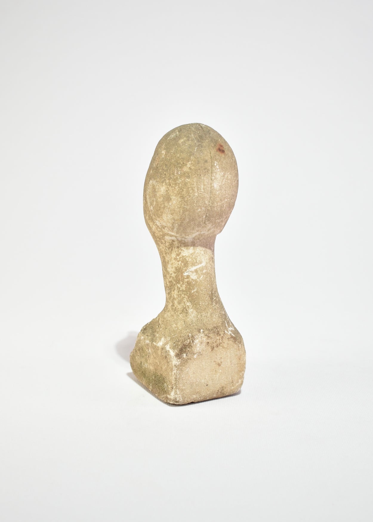 Brutalist Stone Bust Sculpture