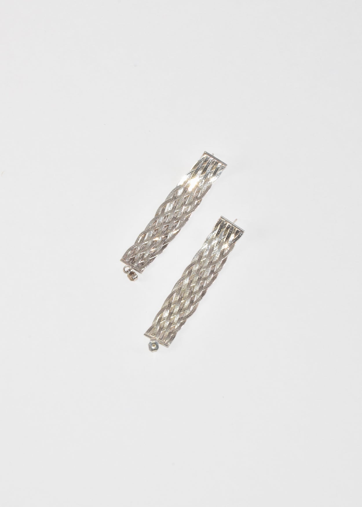 Woven Hoop Earrings